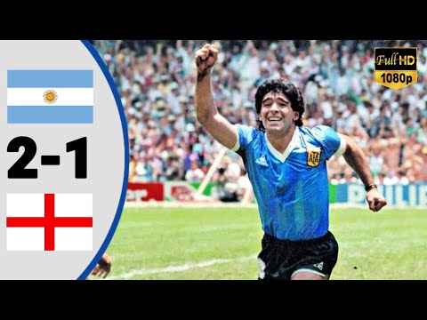 Argentina vs England 2-1 | Extended Highlight and Goals [World Cup- 1986 HD]