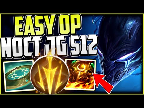 NEW EASY NOCTURNE 1v5 BUILD FOR 100% FREE WINS! | Season 12 Nocturne Jungle Guide League of Legends
