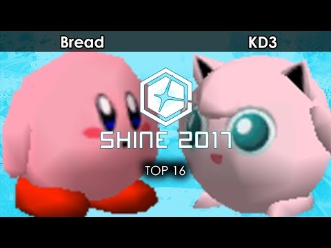Shine 2017: Bread (Kirby) V BC | KD3 (Jigglypuff/Pikachu/Samus) - Smash 64 | Top 16