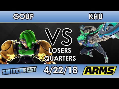 Switchfest - Gouf (Dr. Coyle) VS DTN | Khu (Ninjara) - ARMS - Top 8 - Losers Quarters