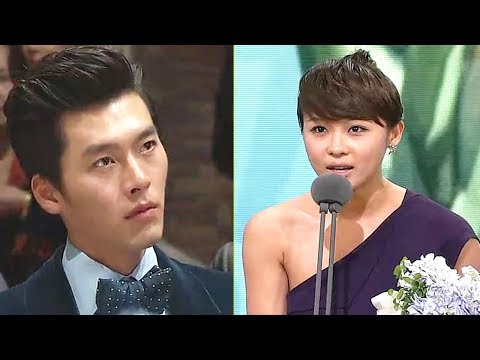 Hyun Bin Ha Ji Won won best actor and actress for secret garden\SBS Award 2010