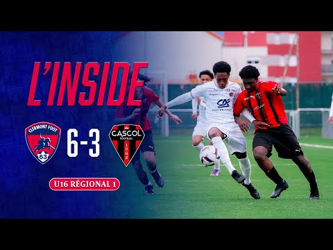 👁️ [INSIDE - U16R1] Clermont Foot 63 - CASCOL  (6-3)