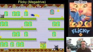Youtube High Score Challenge - Flicky (Megadrive)