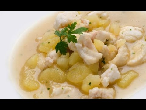 Receta de patatas con congrio - Karlos Arguiñano