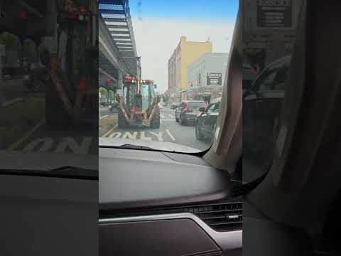 Driving down Atlantic ave Brooklyn, New York relaxing video