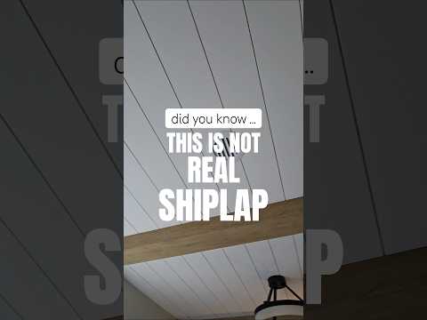 $75 Instead of $585!! Faux Shiplap Ceiling Makeover!! #budgetDIY #ShiplapCeiling #homeimprovement