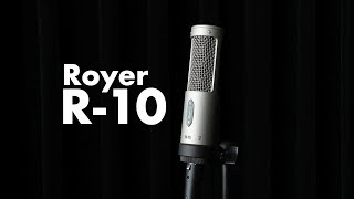Get to know the Royer R-10 ribbon microphone