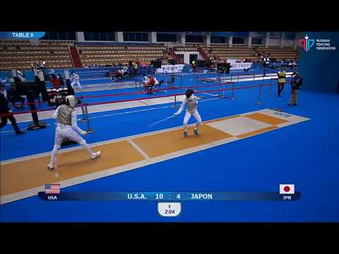 Foil of Kazan 2020, Team, T8 Japan - USA