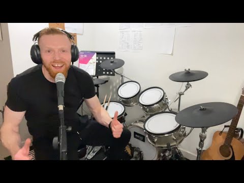 Rock and Roll, Led Zeppelin - Drum Intro Practice-Along