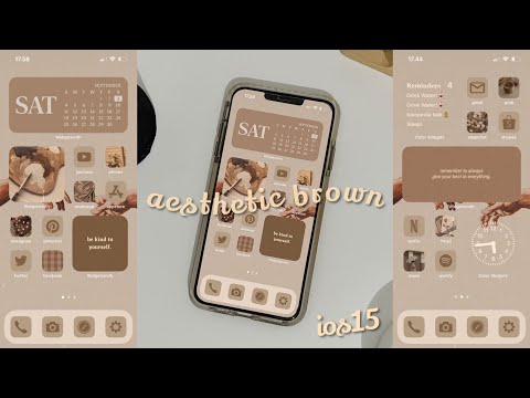 Aesthetic home screen customization ~ tranparant widget | widgetsmith tutorial