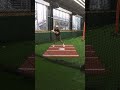 Indoor batting cages Clemson camp Dec 2018