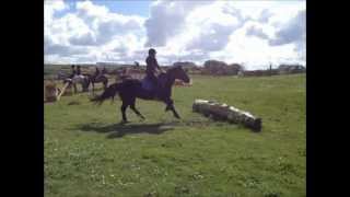 preview picture of video 'Horse Jumping Students 19/04/12'