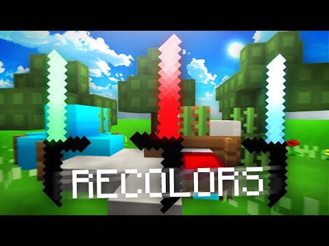 THE BEST PACK to RAISE your FPS in Minecraft PvP |  Texture Pack 4x4 Recolors 1.8.X