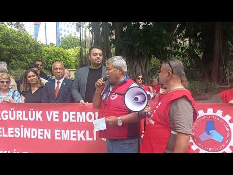 Veli Ersoy, Adana'da Emeklilerin Sorunlarını Paylaştı.
