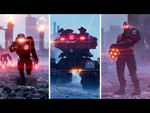 Helldivers 2: All New Automaton Enemies in Cyberstan