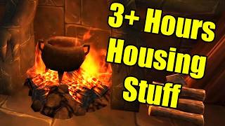 3+ Hours of Potential WoW Housing Stuff to Fall Asleep to | World of Warcraft