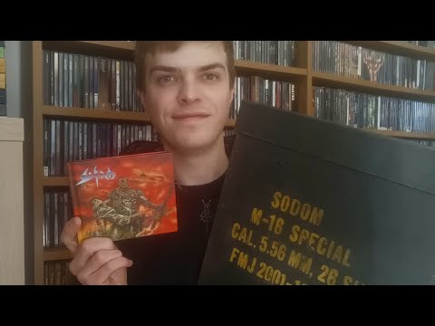 Sodom: M-16 20th Anniversary Remastered Edition CD & Vinyl Box set Unboxing & Review (Thrash Metal)