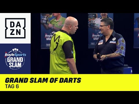 MvG, Ando, Price & Aspinall kämpfen ums Viertelfinale: Grand Slam of Darts: Tag 6 | DAZN Highlights