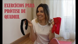 Exercícios para prótese de quadril - Fisioterapia