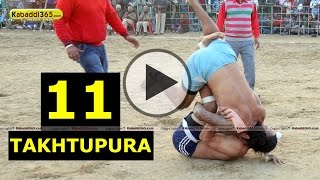 Takhtupura (Moga) Kabaddi Tournament 17 Jan 2015