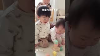 【育児あるある】背後から迫る子