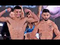 XANDER ZAYAS VS ELIAS ESPADAS - FULL INTENSE WEIGH IN & FACE OFF VIDEO