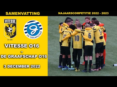 Samenvatting Vitesse O16 - De Graafschap O16 zaterdag 3 december 2022