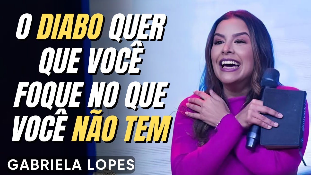 O MILAGRE COMEÇA QUANDO VOCÊ USA O QUE DEUS JÁ TE ENTREGOU! - GABRIELA LOPES - Pregação Forte 2025