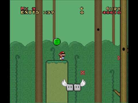 SMW Custom Music - Track -789 (The Legend of Zelda: Ocarina of Time - Lost Woods)(Variety 3)