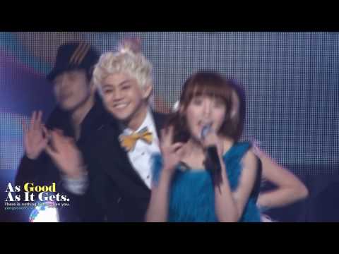 100101 music bank marshmallow (yoseob fancam)