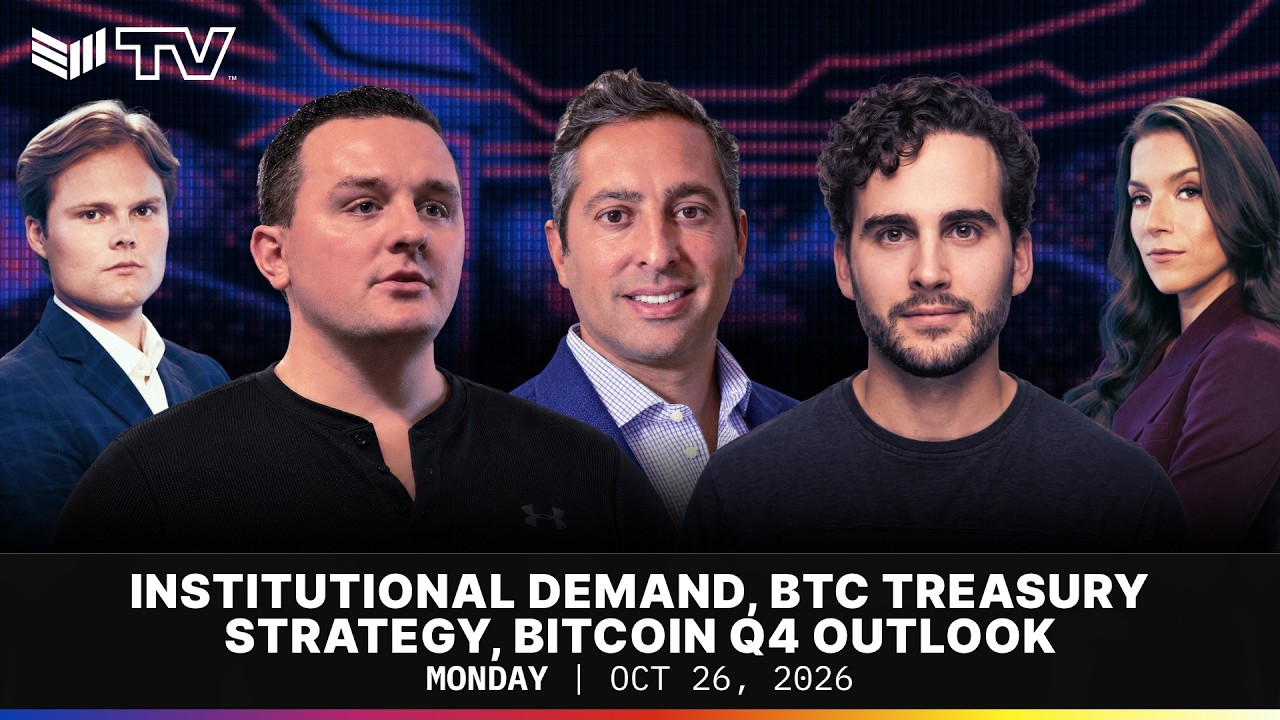 Institutional Demand, BTC Treasury Strategy, Bitcoin Q4 Outlook | BMTV Oct. 26, 2026