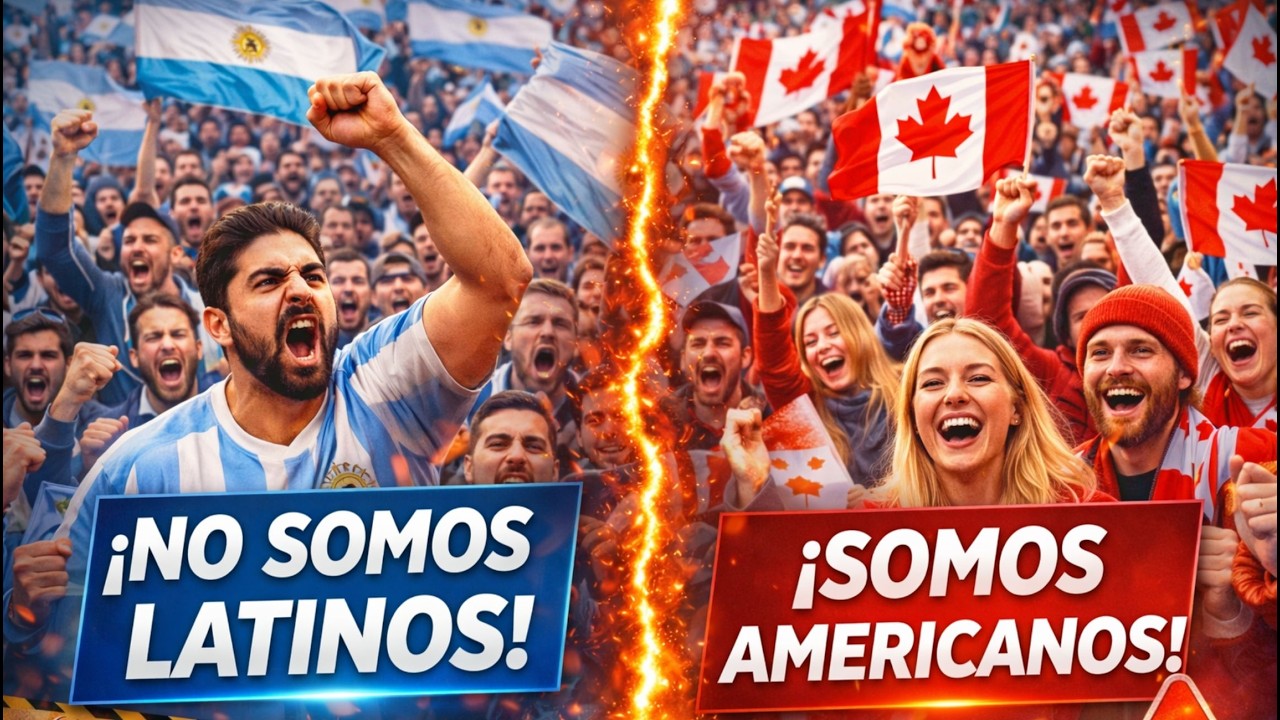 MIENTRAS LOS ARGENTINOS LLORAN LOS CANADIENSES dicen que SÍ SON AMERICANOS