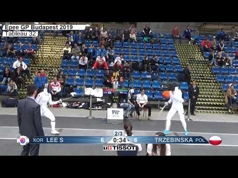 2019 449 T32 15 F E Individual Budapest HUN GP 8 TRZEBINSKA POL vs LEE KOR