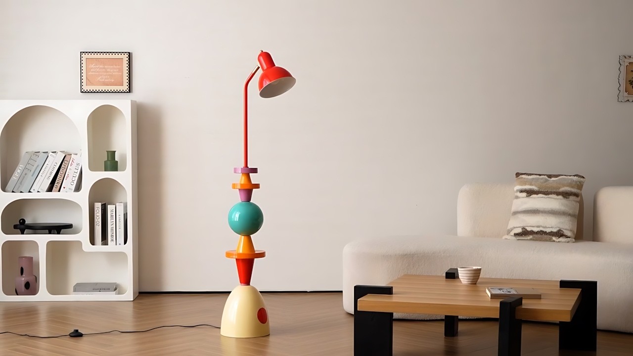 Lamta Colorful Floor Lamp video 1