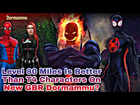 Level 80 Miles Is Better Than T4 Characters On New GBR Dormammu? - Marvel Future Fight