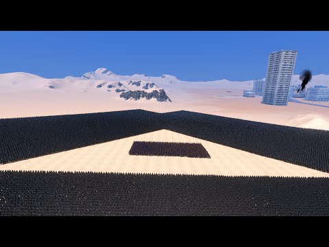 1,000 Golden Knights Vs 70,000 Uruk Hai Warrior | Ultimate Epic Battle Simulator | UEBS