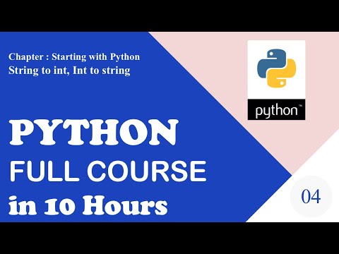 Python For Beginners Lesson 4 Python Free Course Python Tutorial Str Int Float