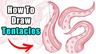 How to draw tentacles