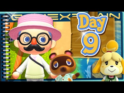 Animal Crossing: New Horizons - Day 9: Isabelle & Resident Services Building!!! (Journal)