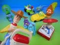 2004 McDONALD S DISNEY PIXAR FRIENDS FULL SET OF 8 HAPPY MEAL COLLECTIBLES VIDEO REVIEW EUROPE