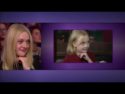 Hilarisch! Dakota Fanning geen haar veranderd - RTL LATE NIGHT