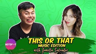 Hotspot 2019 Episode 1624: This or That Music Edition Challenge with Janella Salvador