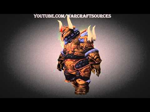 Pandaren Warrior Challenge Mode Set - Golden King Armor