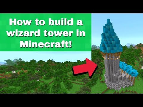 Faberistry - How to build a wizard tower in Minecraft (tutorial)