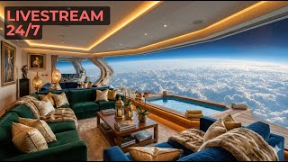 (NO ADS) Space Ambience 🌌 Ambient Music for Focus, Relaxation & Sleep | LIVE