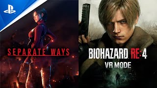 PlayStation Resident Evil 4 - Tráiler PS5 y PS VR2 de DLC  anuncio