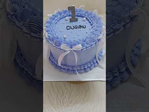 tall cake ribbon cake tall cake new design purple colour white purple birthday cake first Birthday