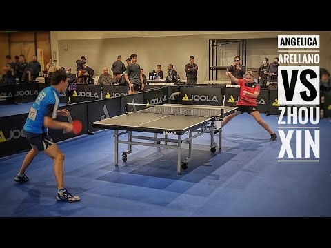 Zhou Xin (2775) vs Angelica Arellano (2273) // JOOLA LA Open - Open Singles Prelim