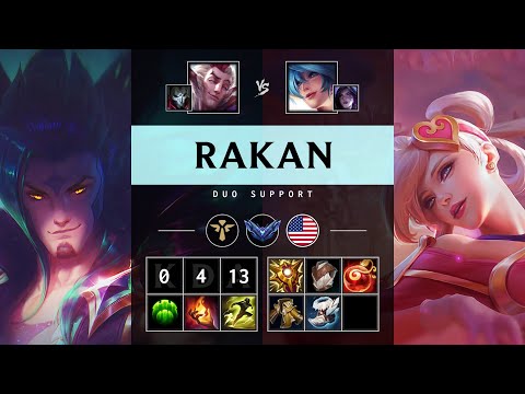 Rakan Support vs Sona - NA Diamond Patch 25.17
