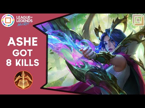 Ashe EZ Kill with this build | Wild Rift Ashe Gameplay | Ashe Build and Runes | Diamond Rank